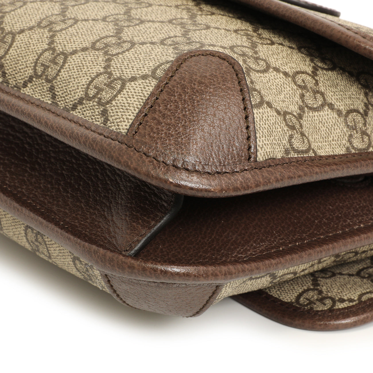 Exclusive Gucci GG Supreme Monogram Web Neo Vintage Small Messenger — Alternate View 10