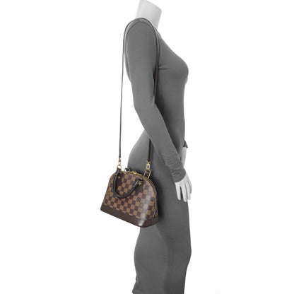 Exclusive Louis Vuitton Damier Ebene Alma BB — Alternate View 10