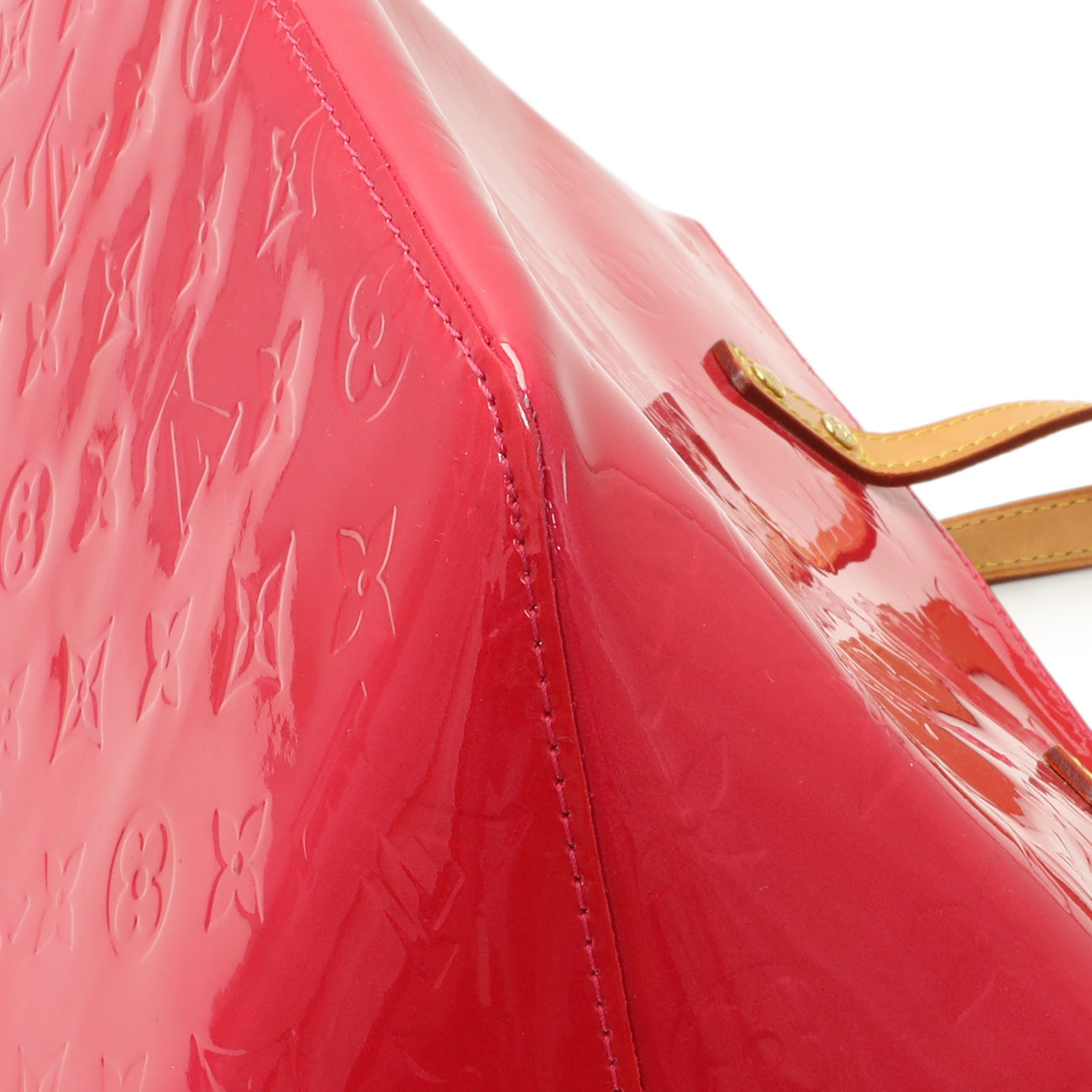 Exclusive Louis Vuitton Pink Vernis Bellevue PM — Alternate View 7