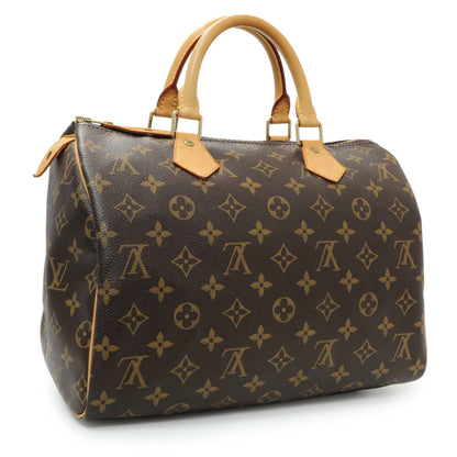 Exclusive Louis Vuitton Monogram Speedy 30 — Side View