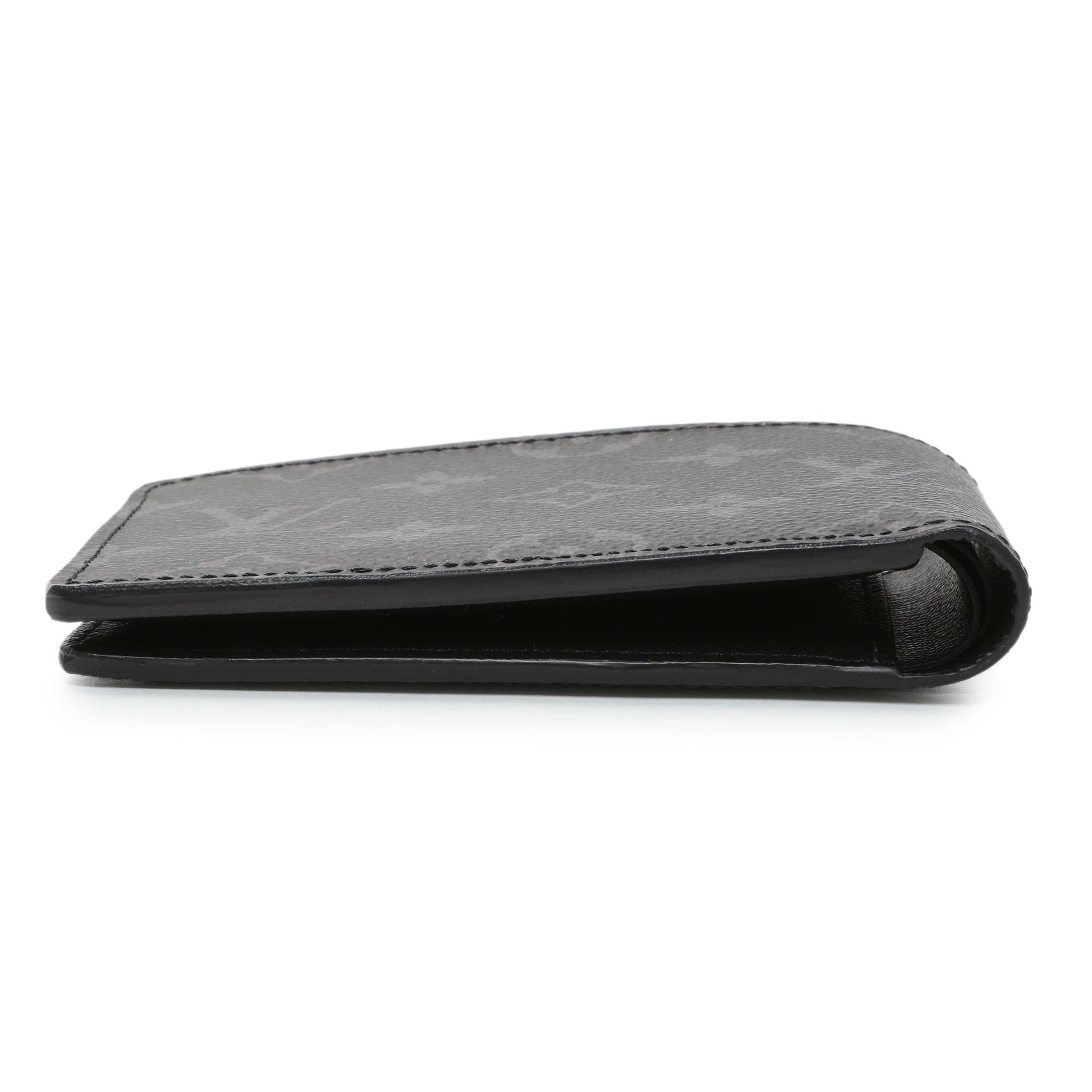Exclusive Louis Vuitton Monogram Eclipse Multiple Wallet — Back View
