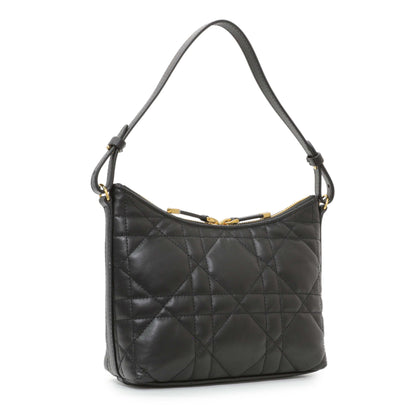 Exclusive Christian Dior Black Miss Caro Diorling Mini Bag with Chain — Side View