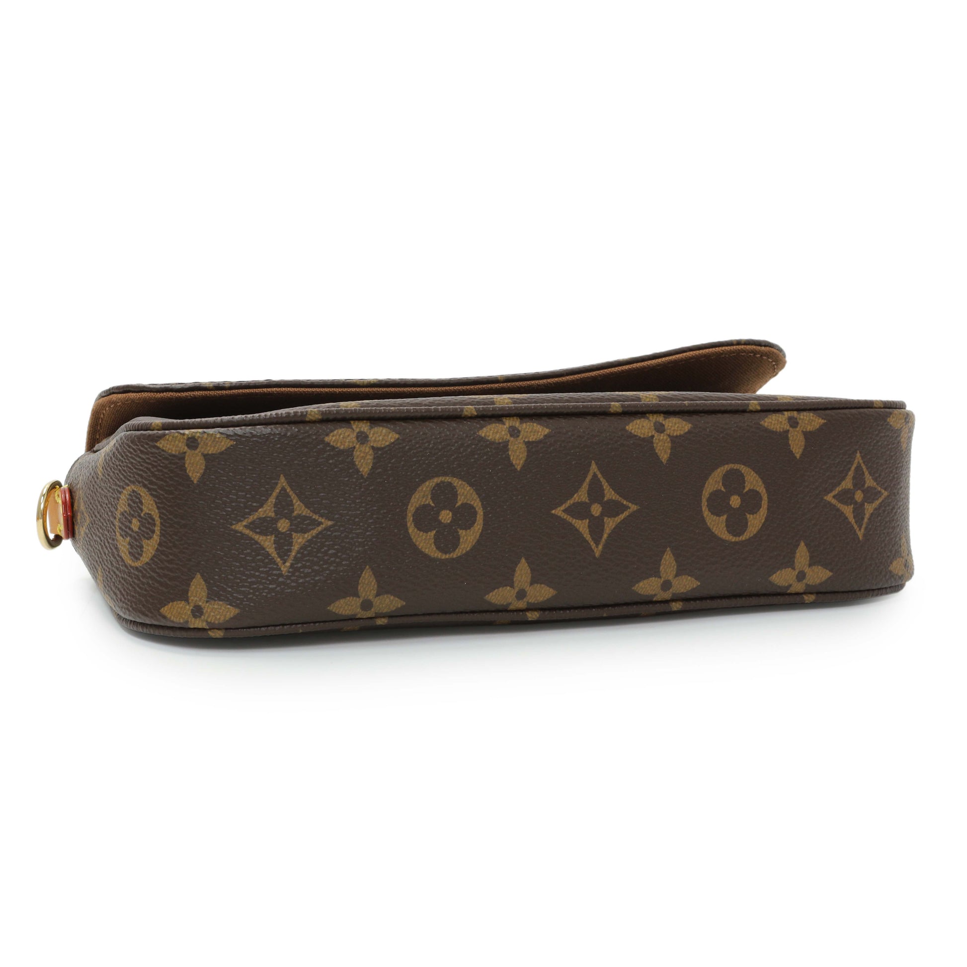Exclusive Louis Vuitton Monogram Ivy Wallet On Chain — Back View