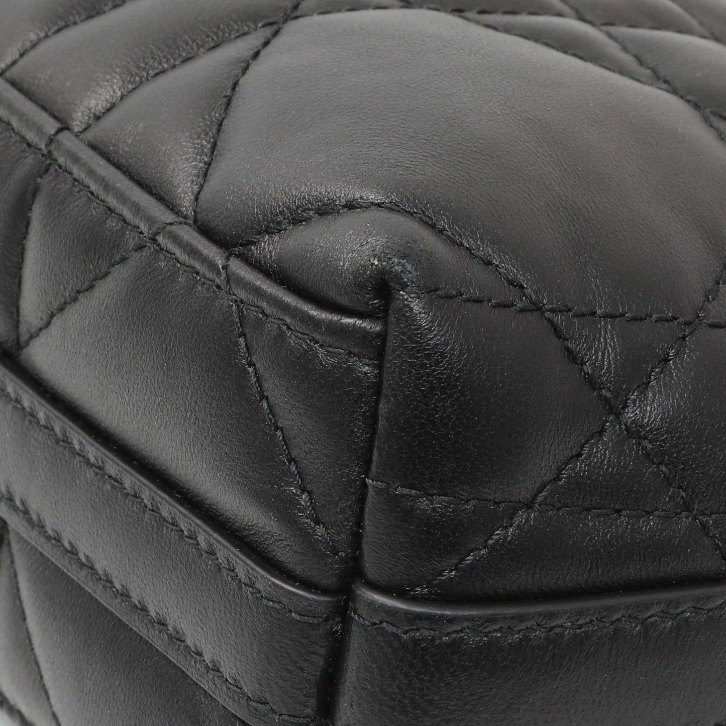 Exclusive Christian Dior Black Miss Caro Diorling Mini Bag with Chain — Alternate View 7