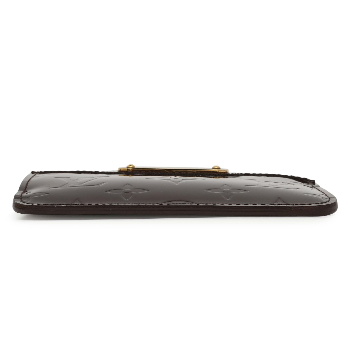 Exclusive Louis Vuitton Amarante Vernis Key Pouch — Back View