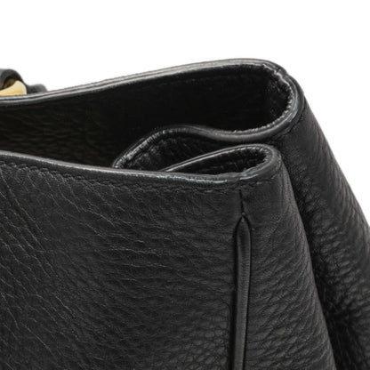 Exclusive Prada Black Vitello Daino Shopping Tote — Alternate View 10