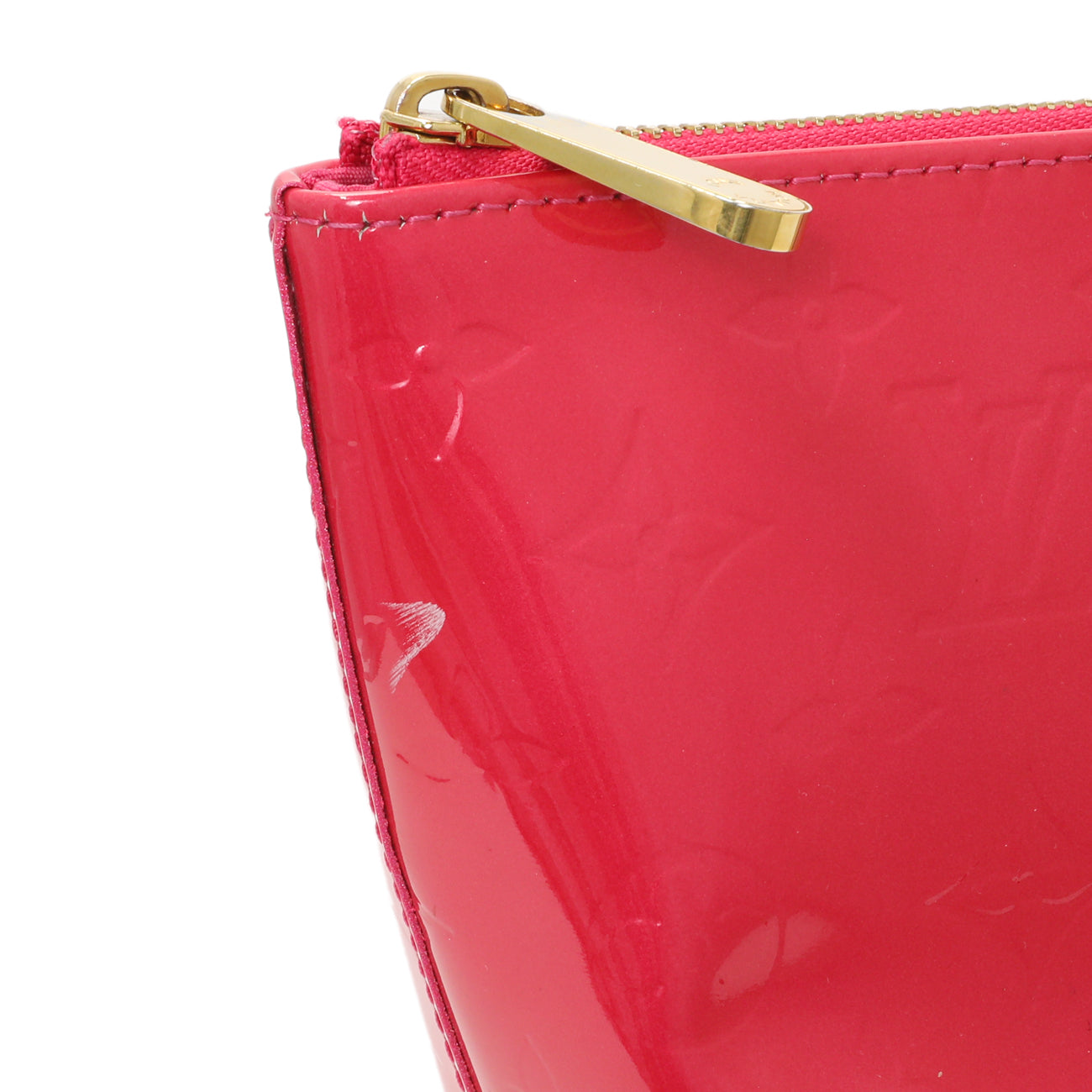 Exclusive Louis Vuitton Pink Vernis Bellevue PM — Alternate View 12