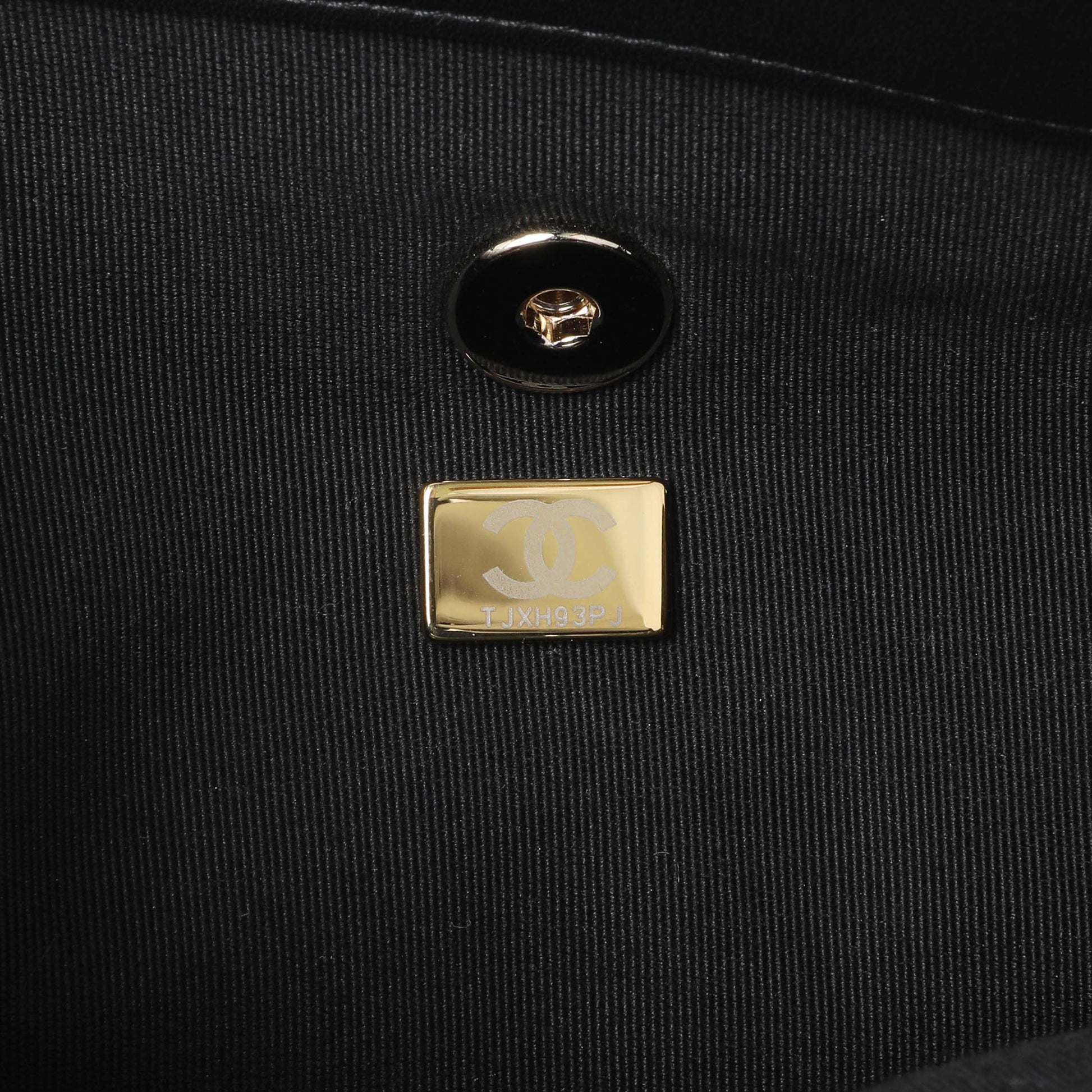 Exclusive Chanel Black Lambskin Quilted Large Duma Drawstring Backpack — Lifestyle View