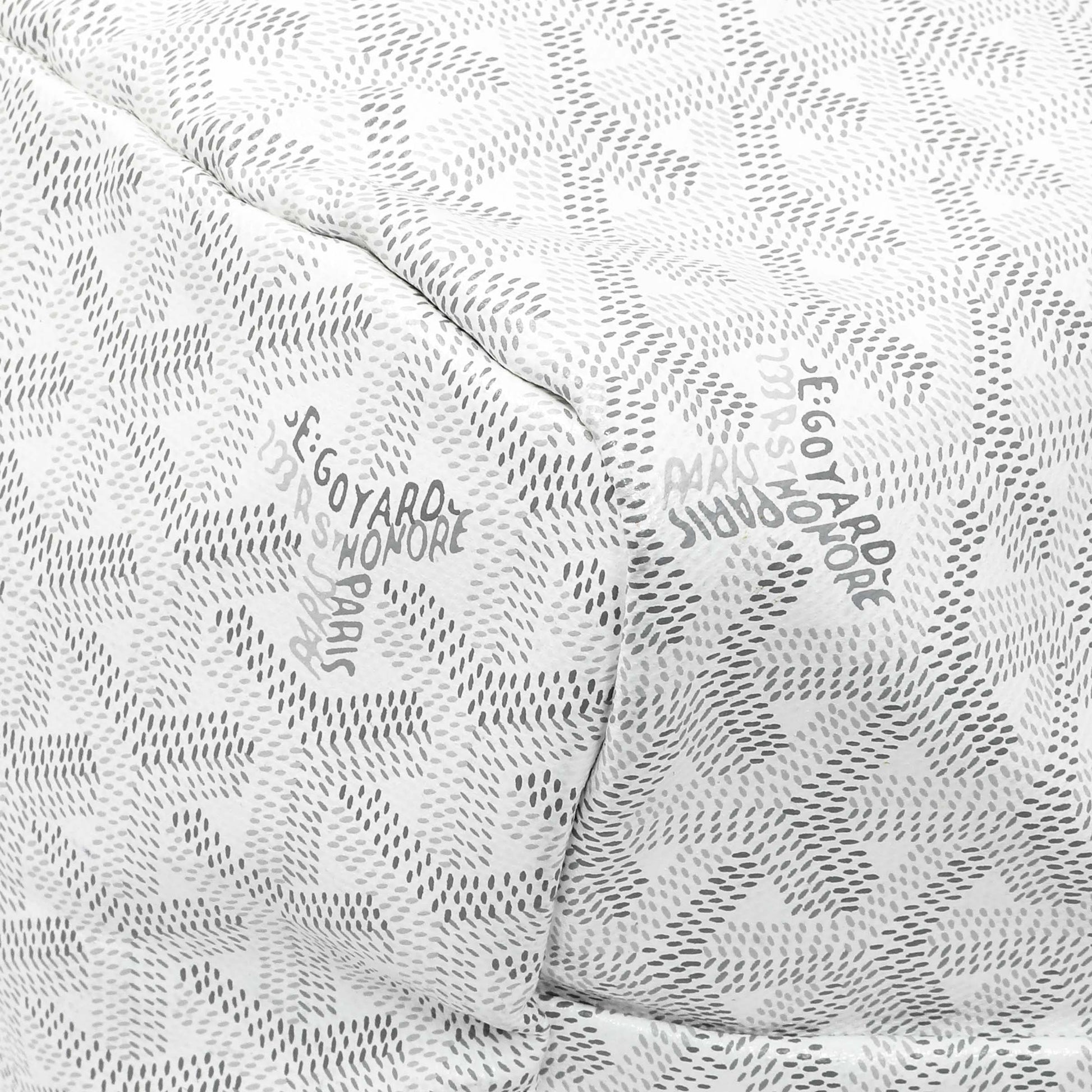 Exclusive Goyard White Goyardine Saint Louis PM — Alternate View 7