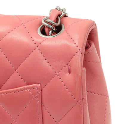 Exclusive Chanel Pink Quilted Lambskin Mini Rectangular Flap — Alternate View 12