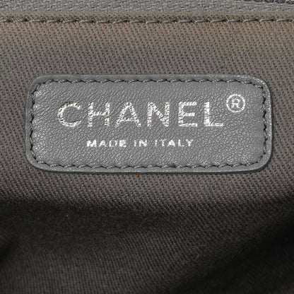 Exclusive Chanel Black Iridescent Quilted Calfskin Sea Hit Tote — Alternate View 9