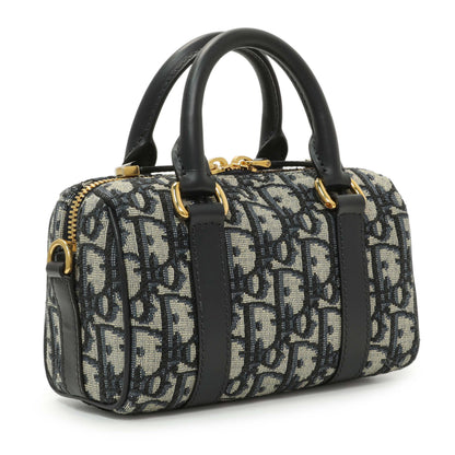 Exclusive Christian Dior Oblique Nano Groove 17 Bag — Side View