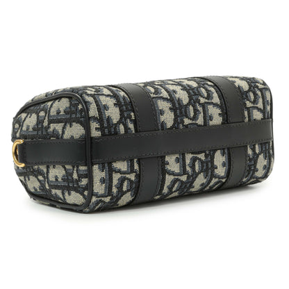 Exclusive Christian Dior Oblique Nano Groove 17 Bag — Back View