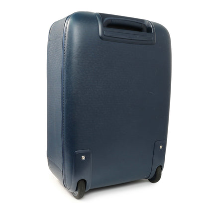 Exclusive Louis Vuitton Ocean Taiga Pegase 55 Rolling Luggage — Side View