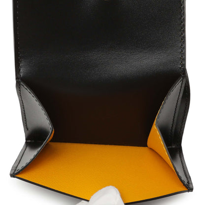 Exclusive Goyard Black Goyardine Marigny Coin Purse Wallet — Detail View