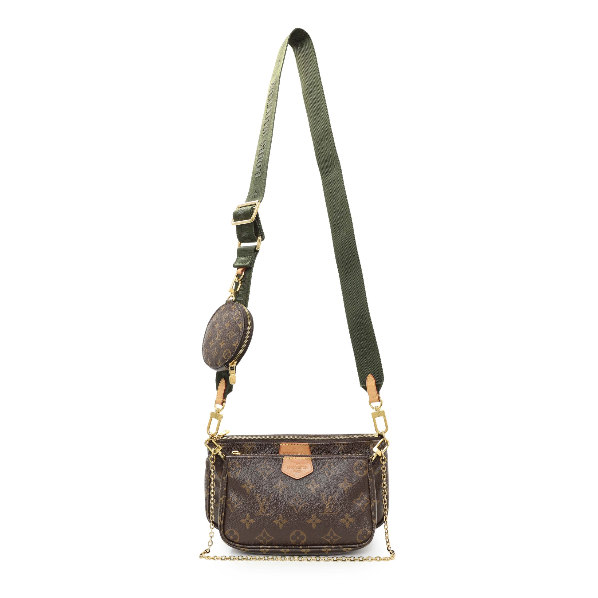Exclusive Louis Vuitton Monogram Multi Pochette Accessories — Front View