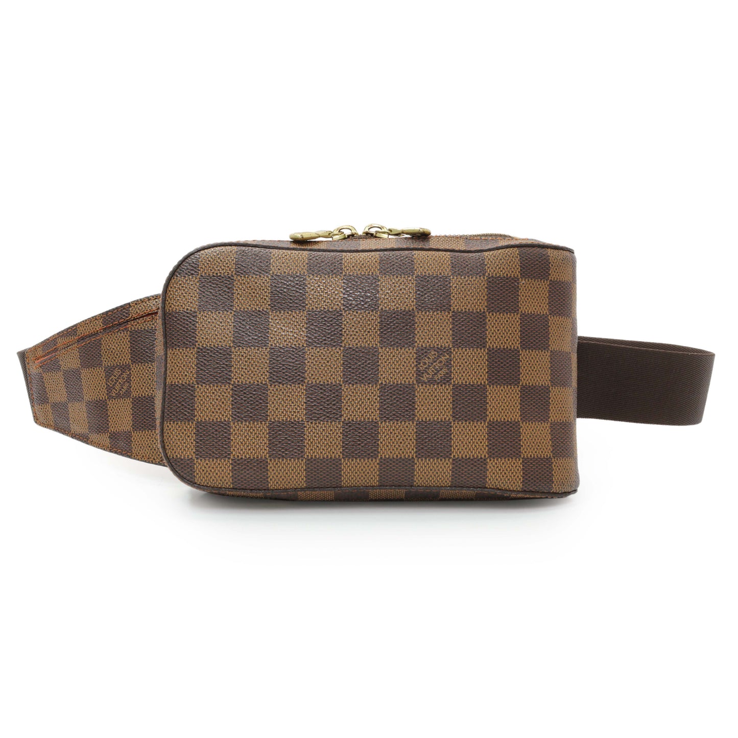 Exclusive Louis Vuitton Damier Ebene Geronimos — Front View