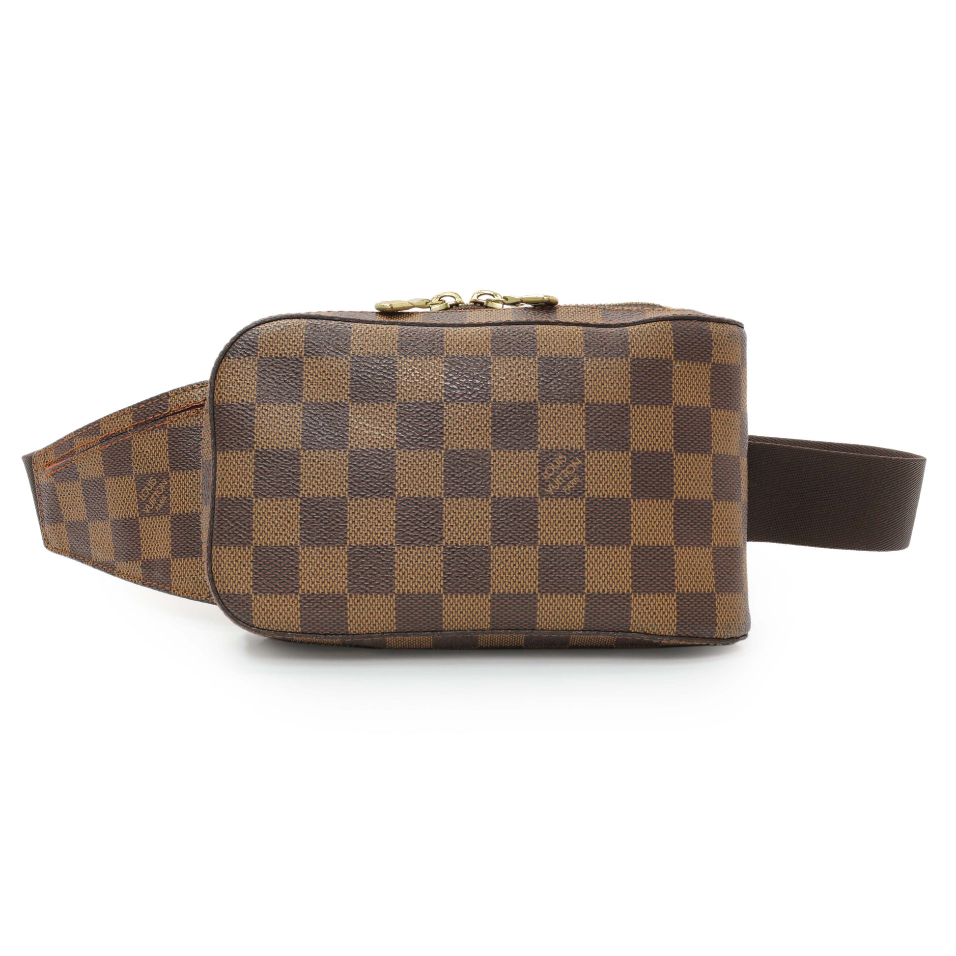 Exclusive Louis Vuitton Damier Ebene Geronimos — Front View
