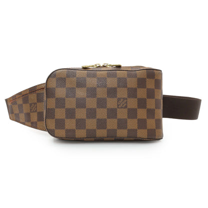 Exclusive Louis Vuitton Damier Ebene Geronimos — Front View