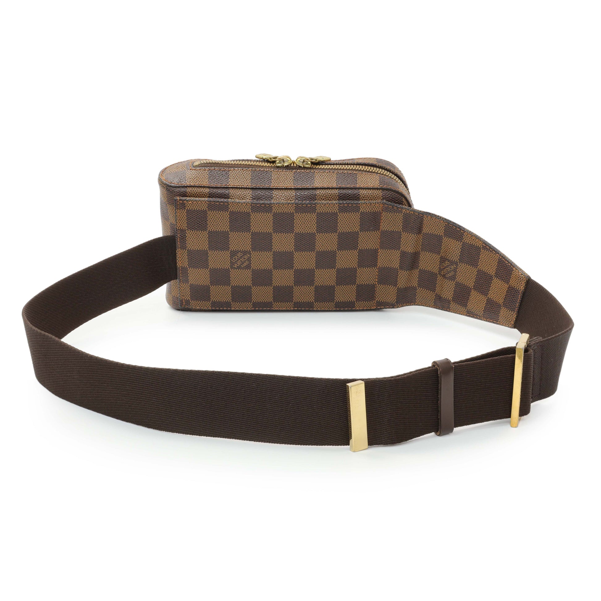 Exclusive Louis Vuitton Damier Ebene Geronimos — Side View