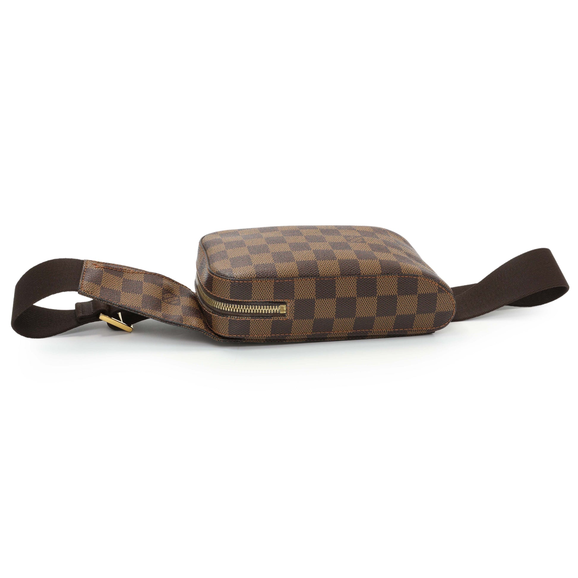 Exclusive Louis Vuitton Damier Ebene Geronimos — Back View