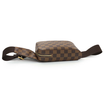 Exclusive Louis Vuitton Damier Ebene Geronimos — Back View