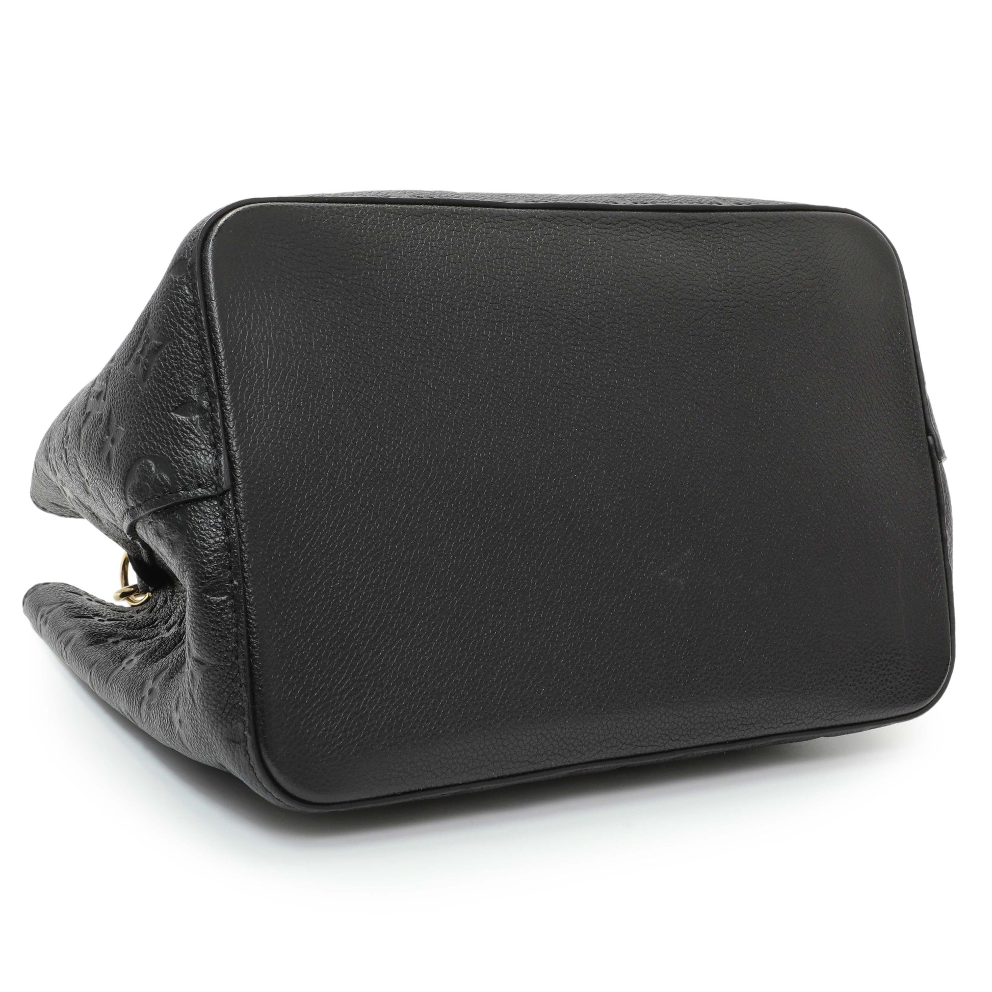 Exclusive Louis Vuitton Black Empreinte Monogram Neonoe MM — Back View