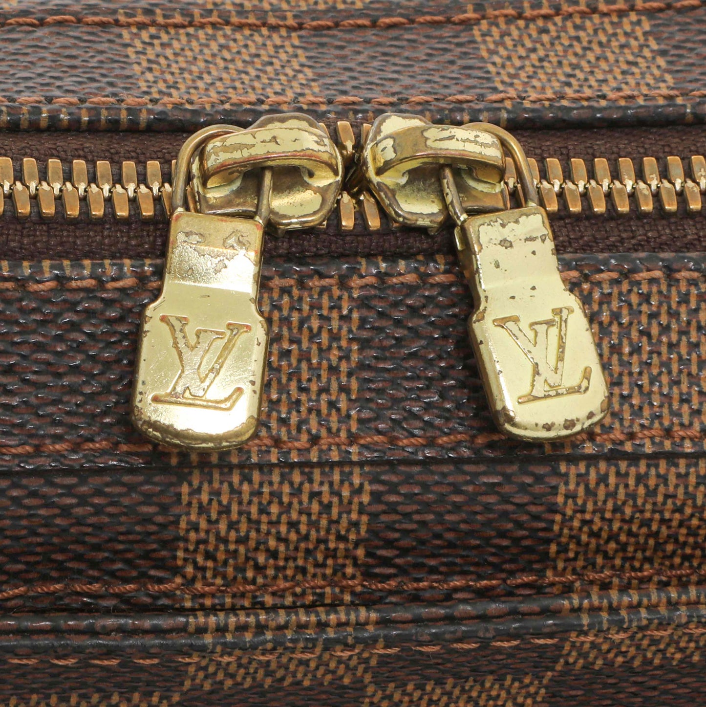 Exclusive Louis Vuitton Damier Ebene Geronimos — Alternate View 9