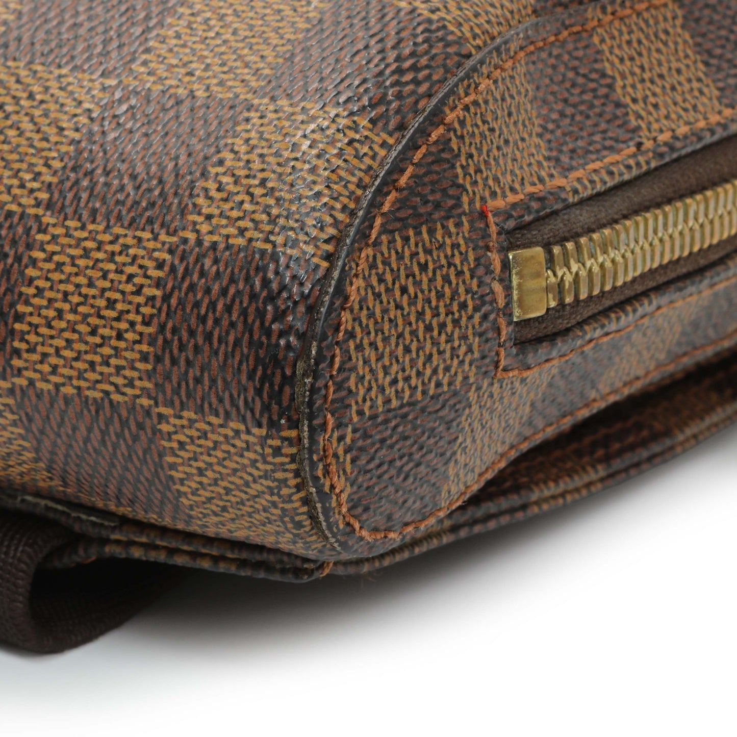 Exclusive Louis Vuitton Damier Ebene Geronimos — Detail View