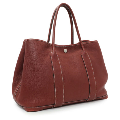 Exclusive Hermes Bordeaux Negonda Garden Party 36 MM — Side View