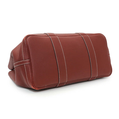 Exclusive Hermes Bordeaux Negonda Garden Party 36 MM — Back View