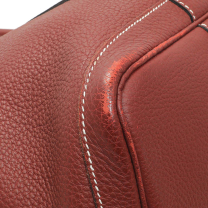 Exclusive Hermes Bordeaux Negonda Garden Party 36 MM — Top View