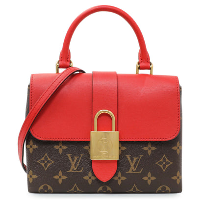 Exclusive Louis Vuitton Monogram Coquelicot Locky BB — Front View