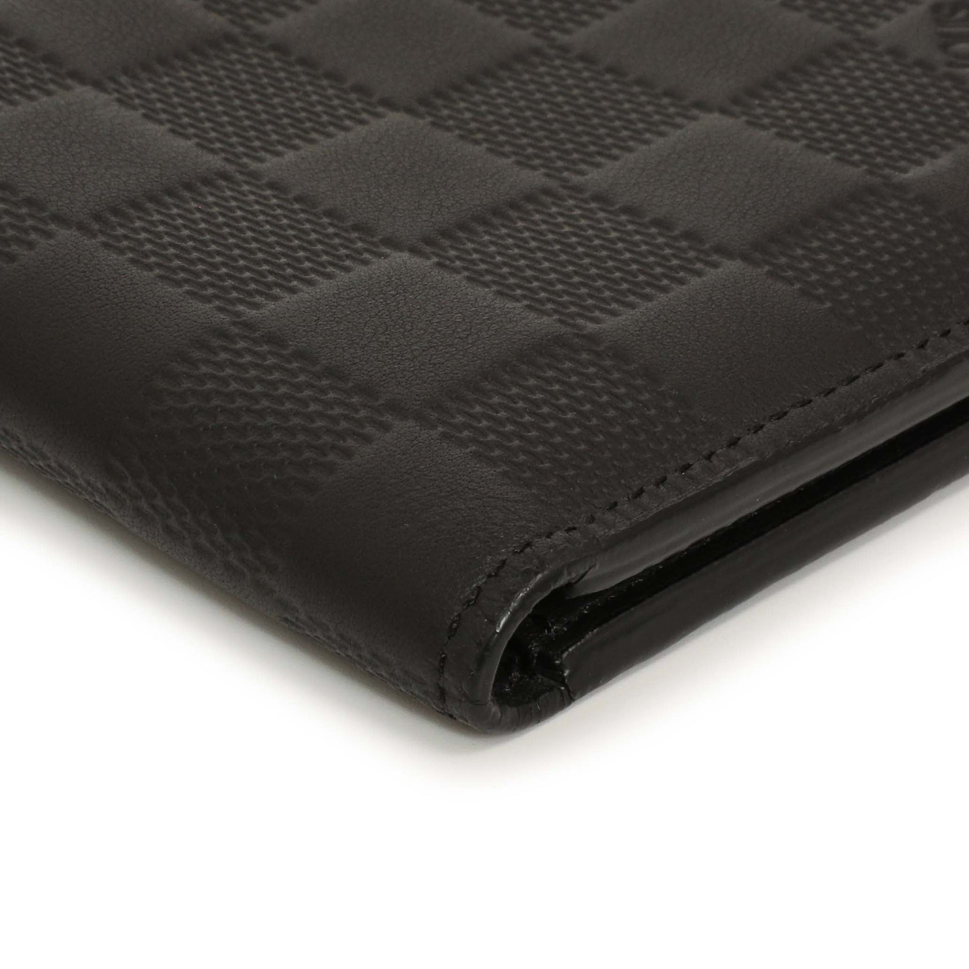 Exclusive Louis Vuitton Black Damier Infini Slender Wallet — Alternate View 7