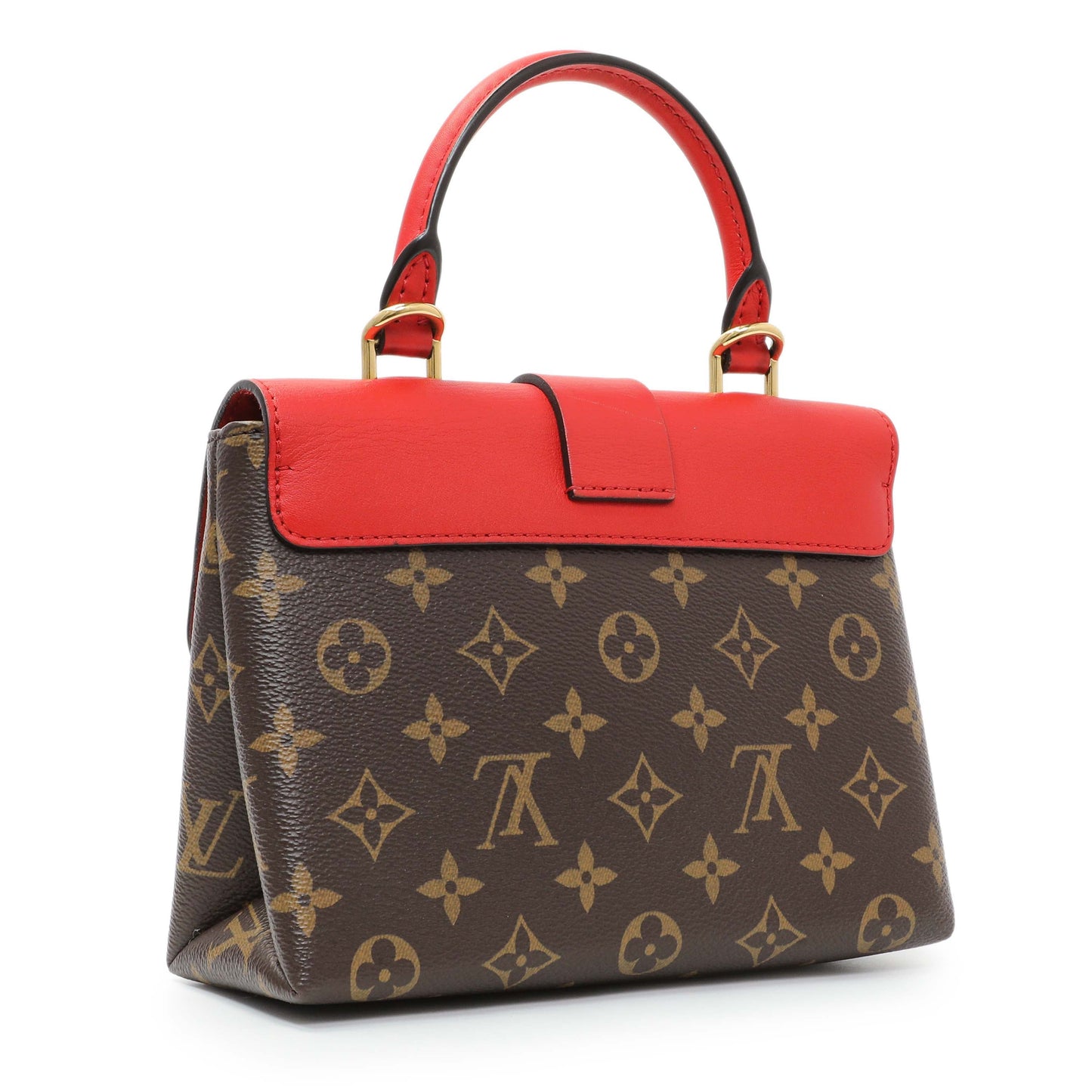 Exclusive Louis Vuitton Monogram Coquelicot Locky BB — Side View