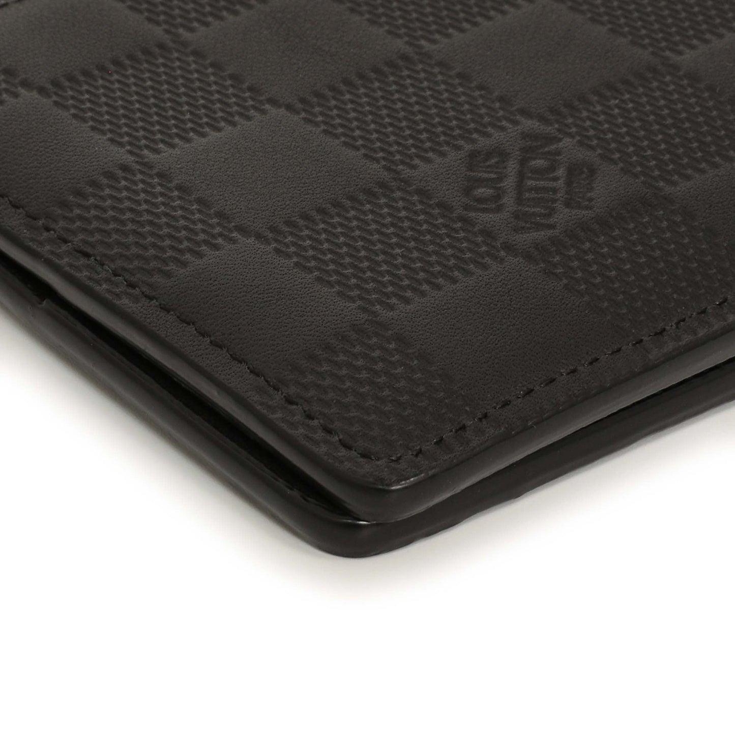 Exclusive Louis Vuitton Black Damier Infini Slender Wallet — Alternate View 8