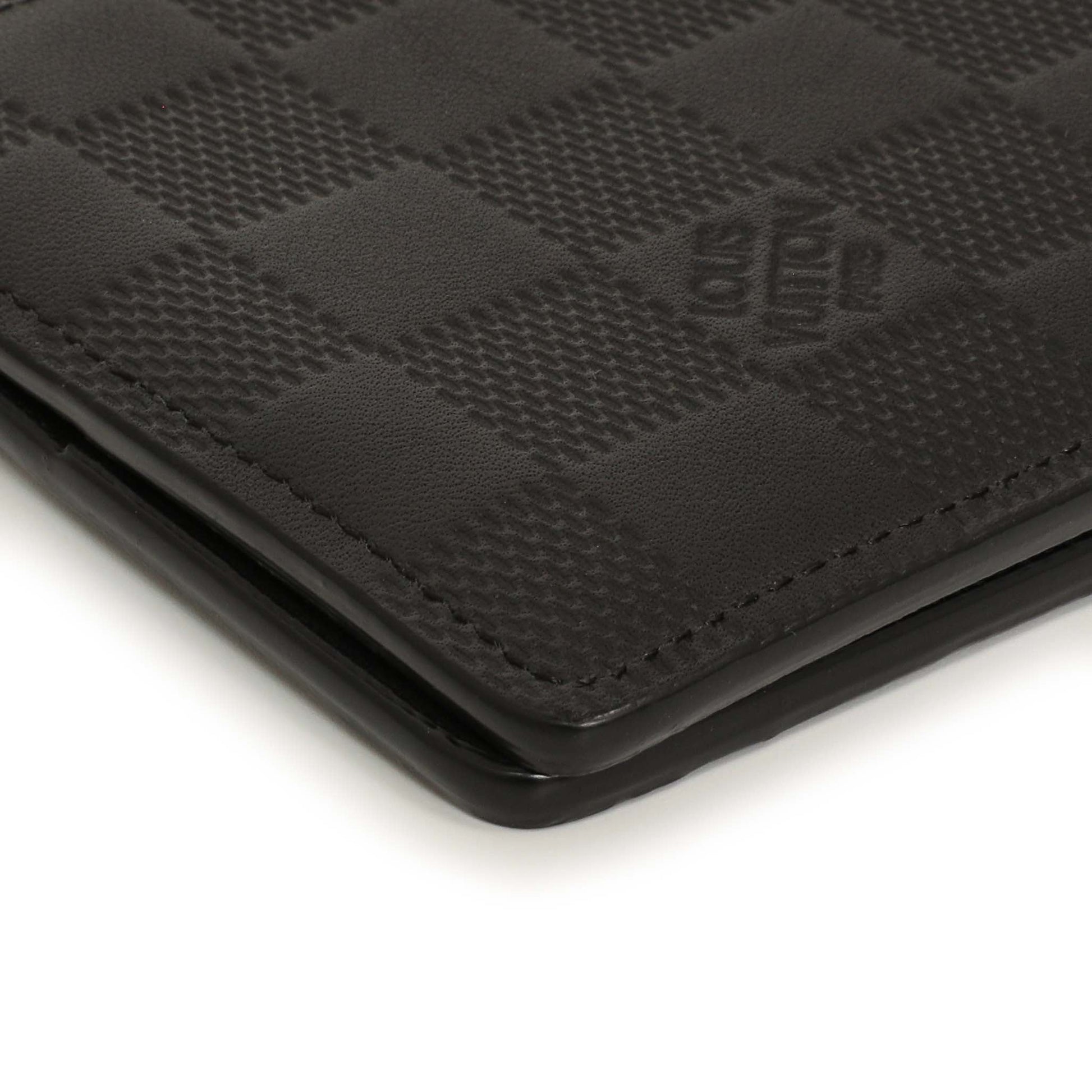 Exclusive Louis Vuitton Black Damier Infini Slender Wallet — Alternate View 8