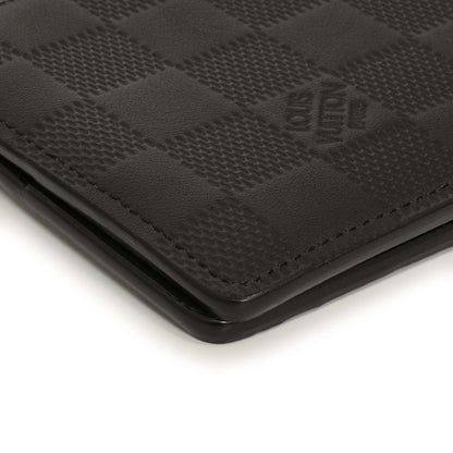 Exclusive Louis Vuitton Black Damier Infini Slender Wallet — Alternate View 8