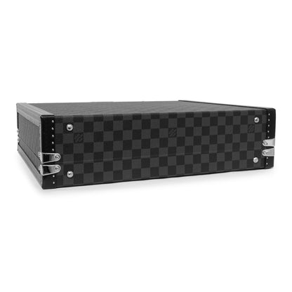Exclusive Louis Vuitton Damier Graphite President Briefcase — Back View