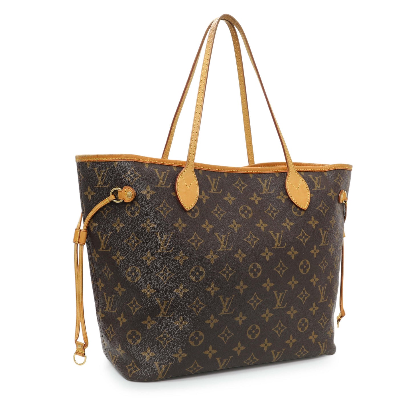 Exclusive Louis Vuitton Monogram Neverfull MM — Side View