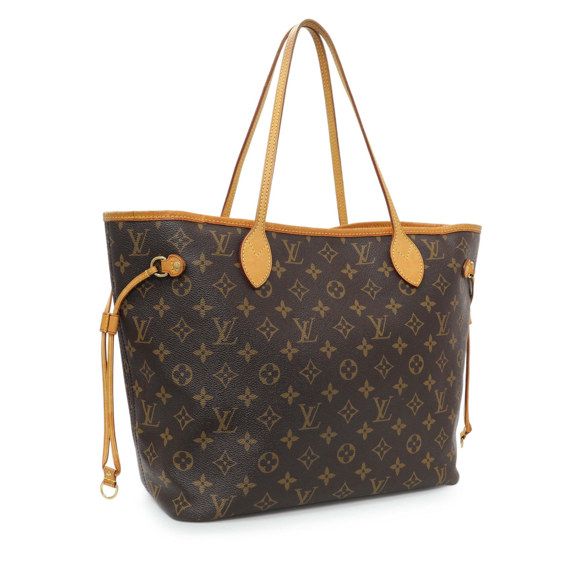 Exclusive Louis Vuitton Monogram Neverfull MM — Side View