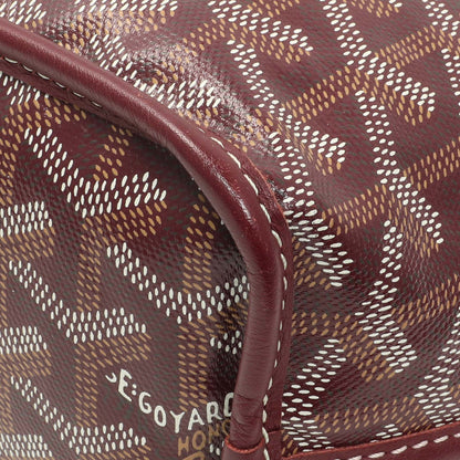 Exclusive Goyard Burgundy Goyardine Reversible Mini Anjou — Alternate View 7