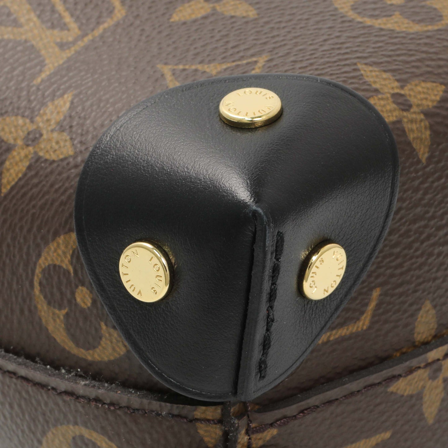 Exclusive Louis Vuitton Black Monogram Petite Malle Souple — Lifestyle View