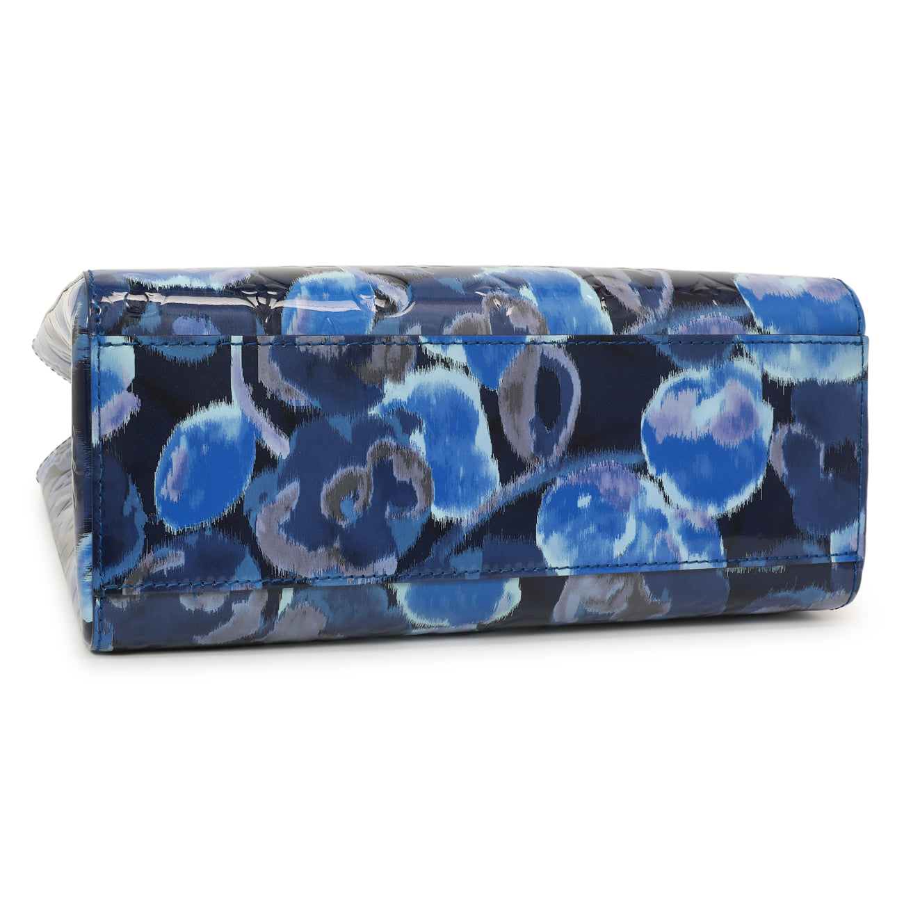 Exclusive Louis Vuitton Grand Bleu Vernis Ikat Catalina Tote — Back View