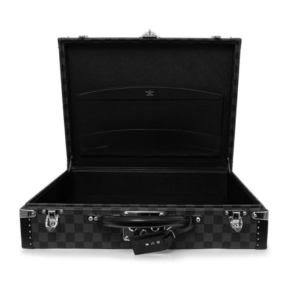 Exclusive Louis Vuitton Damier Graphite President Briefcase — Detail View