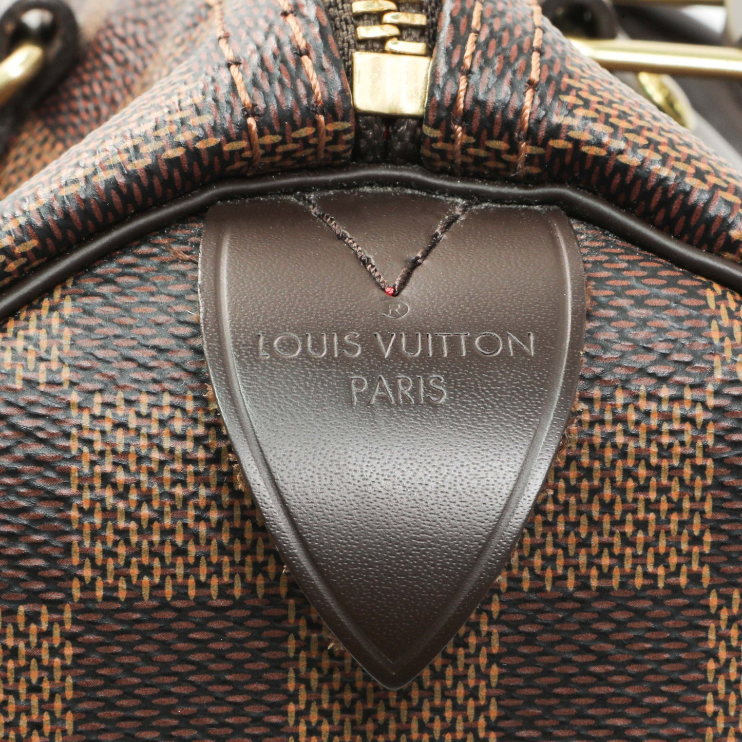 Exclusive Louis Vuitton Damier Ebene Speedy 25 — Alternate View 9