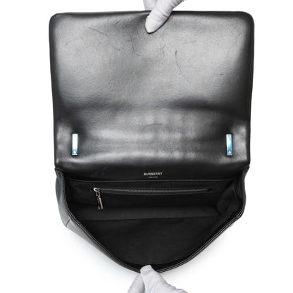 Exclusive Burberry Black Lambskin Quilted Medium Lola Bag — Alternate View 9