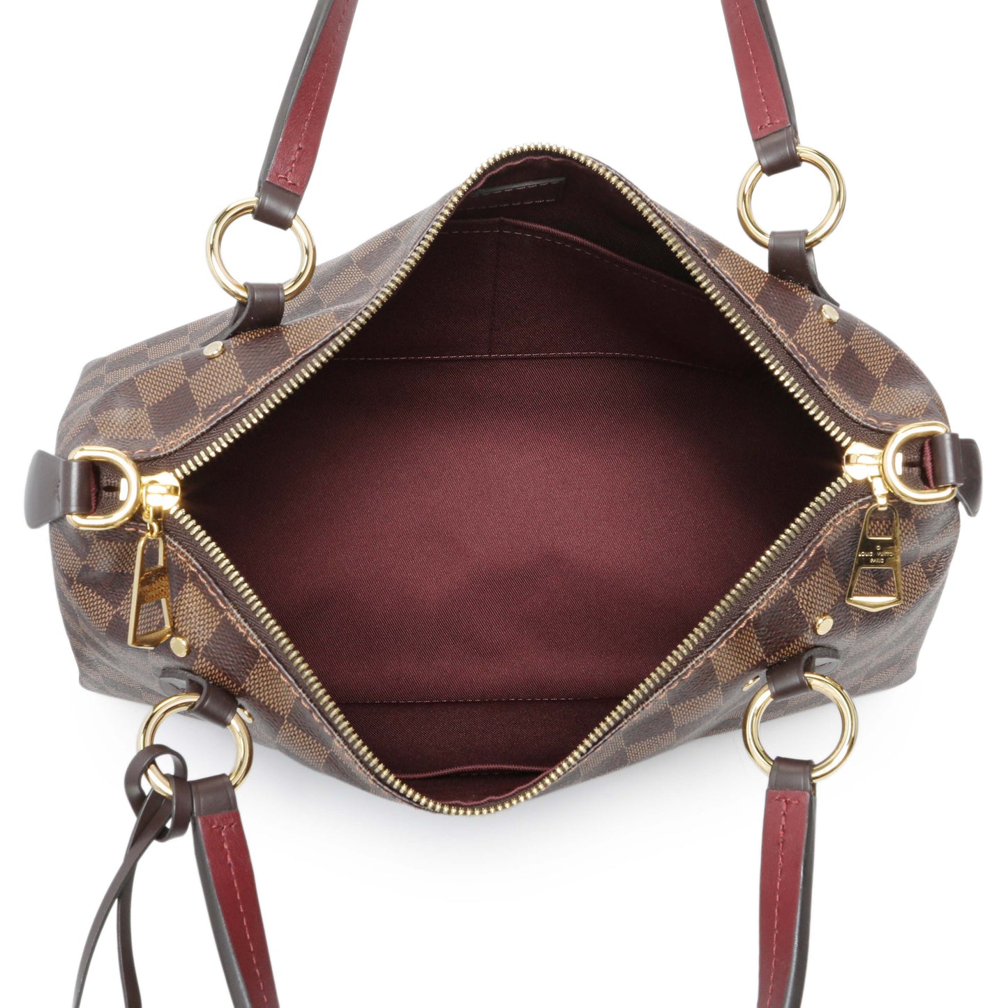 Exclusive Louis Vuitton Damier Ebene Lymington — Top View