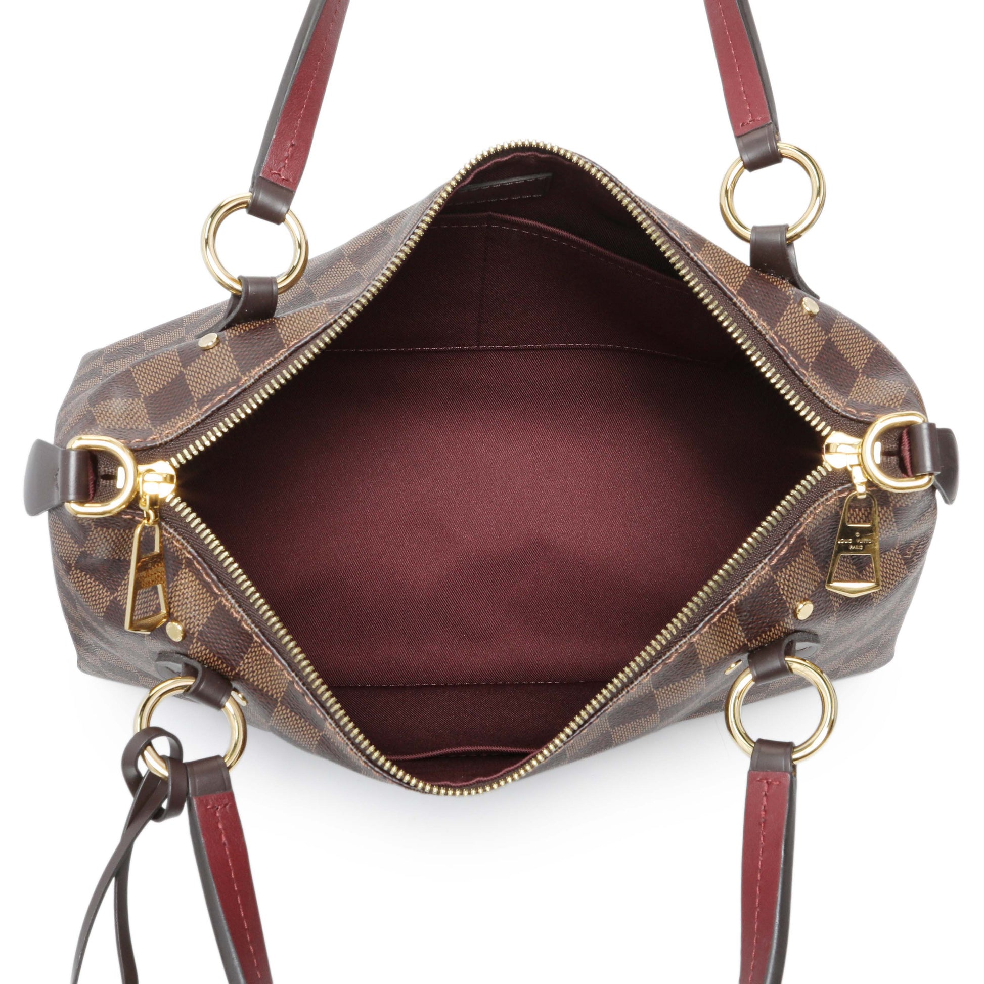 Exclusive Louis Vuitton Damier Ebene Lymington — Top View