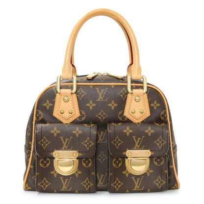Exclusive Louis Vuitton Monogram Manhattan PM — Front View